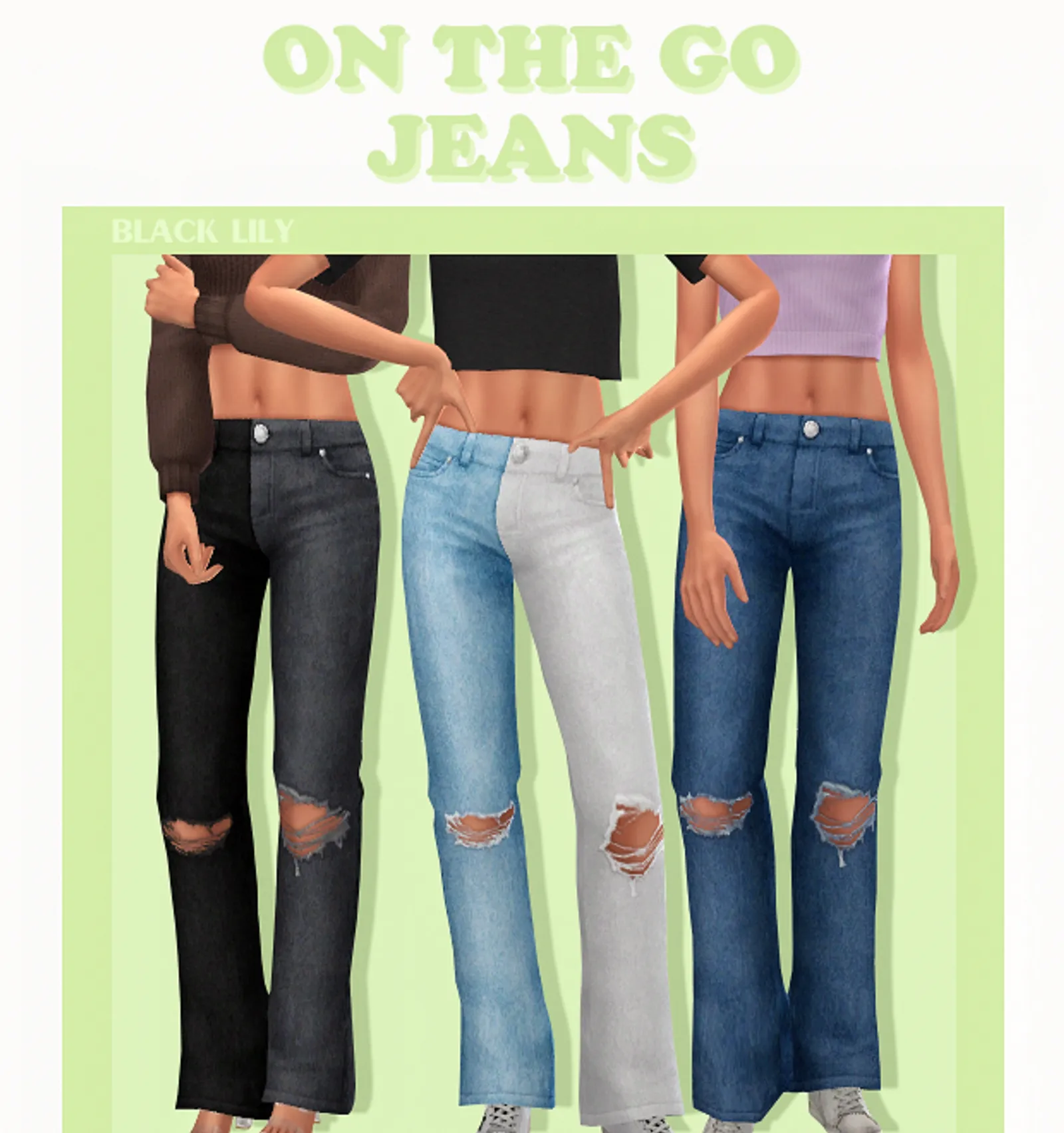 On The Go Jeans